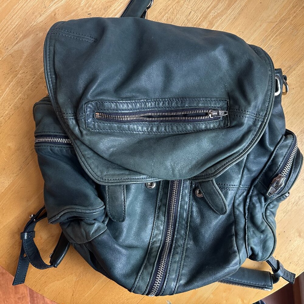 Alexander Wang Marti 2 Way Shoulder Backpack Leather/Lambs Skin